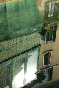 View of canal along buildings