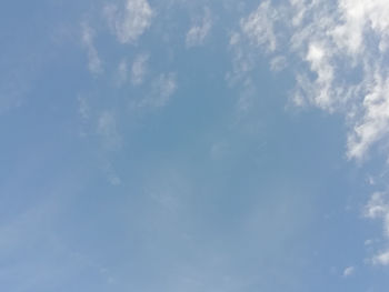 Low angle view of sky