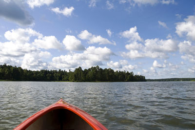 Boat on river