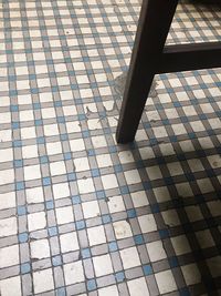 Close up of tiled floor