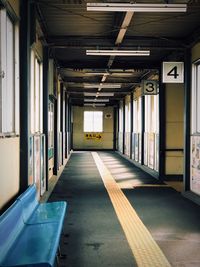 Corridor of building