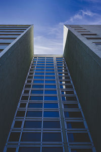 Low angle view of building against sky