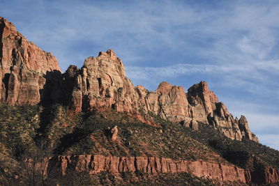 Scenic view of mountains