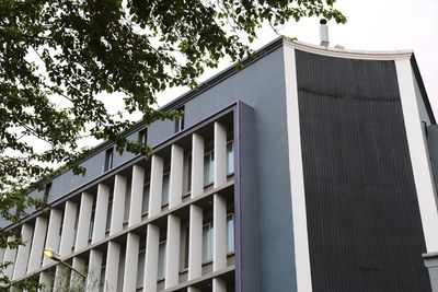 Low angle view of building against sky