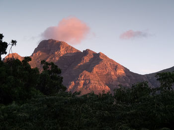 Scenic view of mountains