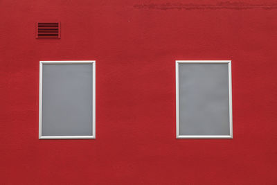 Close-up of red brick wall