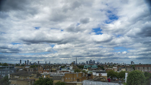 Cityscape against sky