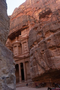 Low angle view of a temple