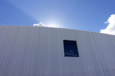 Low angle view of building against sky