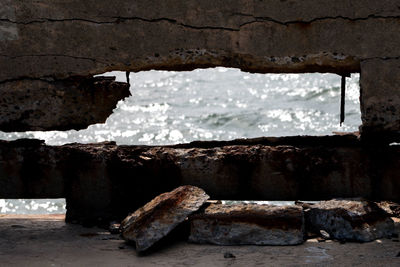 Close-up of rusty metal