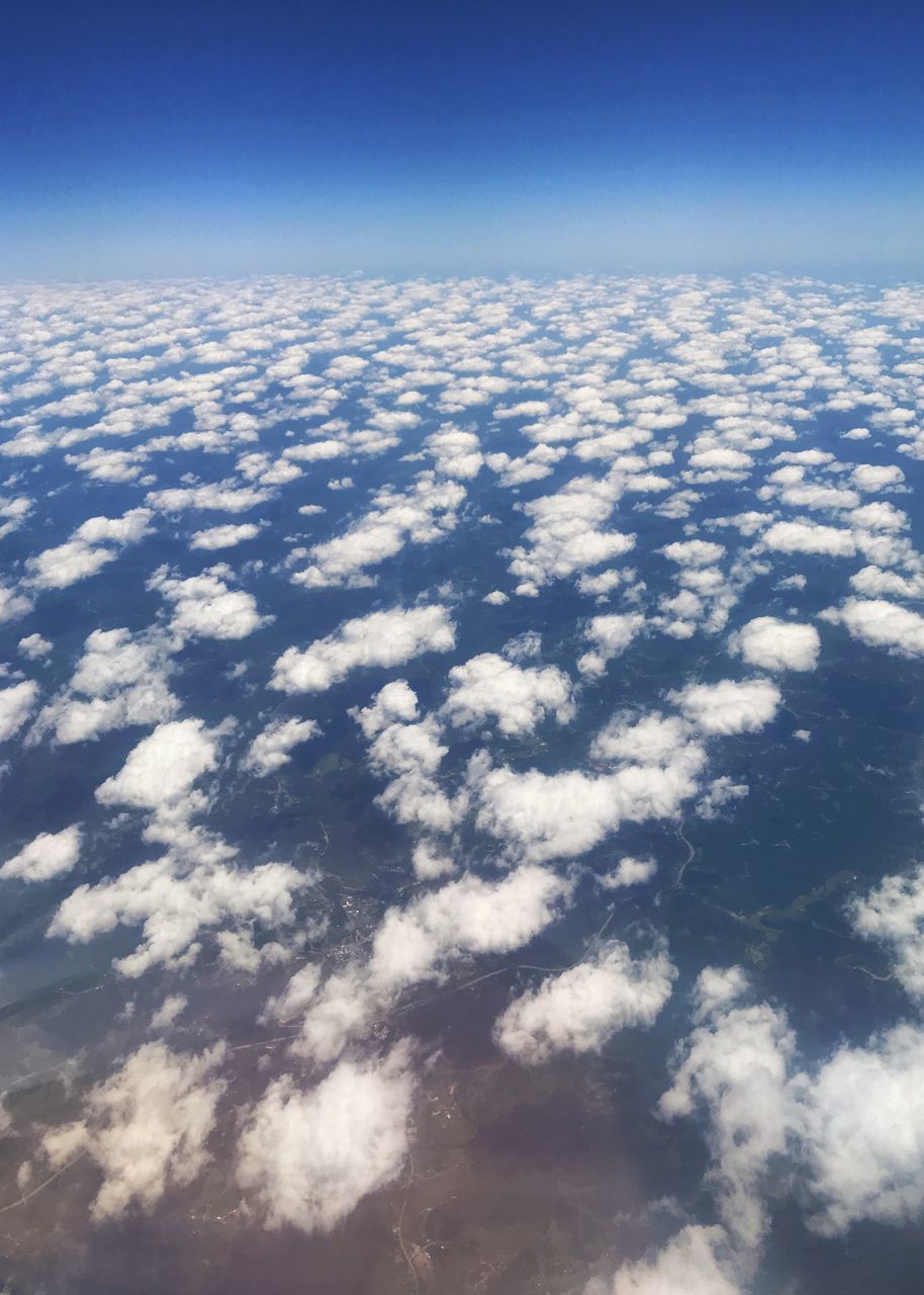 AERIAL VIEW OF CLOUDSCAPE