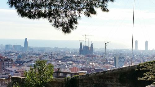 View of cityscape against sky