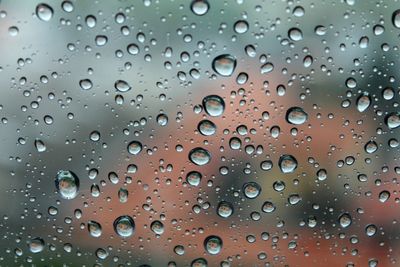 Full frame shot of water drops