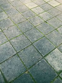 Full frame shot of cobblestone