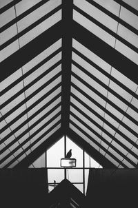 Low angle view of ceiling in building