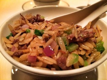 Close-up of food in bowl