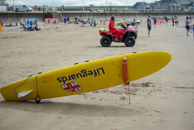 People on beach