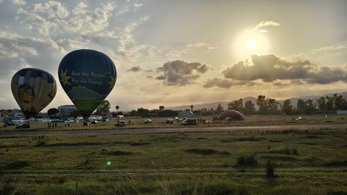 hot air balloon