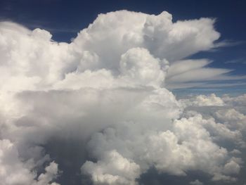 Low angle view of clouds in sky