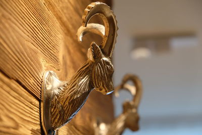 Close-up of a statue