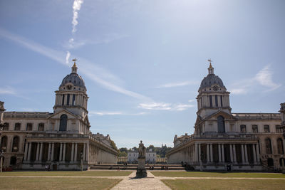 View of historic building against sky