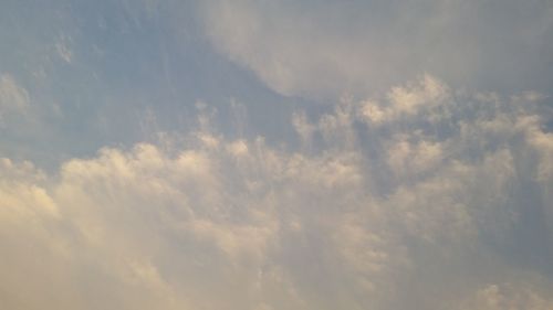 Low angle view of sky