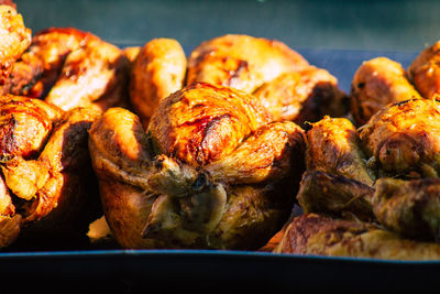 Close-up of roasted meat