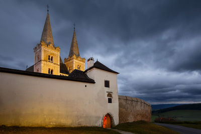 Unesco world heritage site of ecclesiastical town of spisska kapitula.