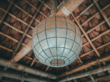 Low angle view of ceiling