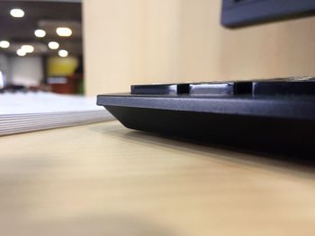 Close-up of table