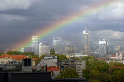 Cityscape against sky