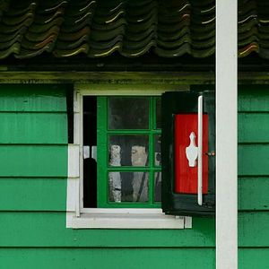 Close-up of closed door