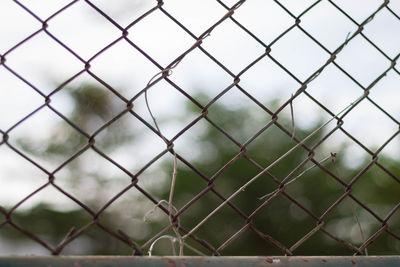 Full frame shot of chainlink fence