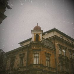 Low angle view of building against sky