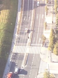 View of bridge in city