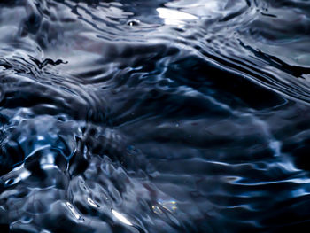 Full frame shot of rippled water