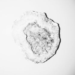 Close-up of over white background