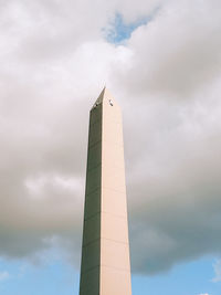 Low angle view of cloudy sky