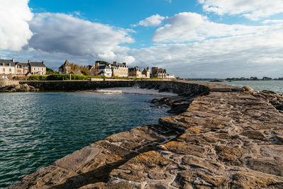 Waterfront of roscoff