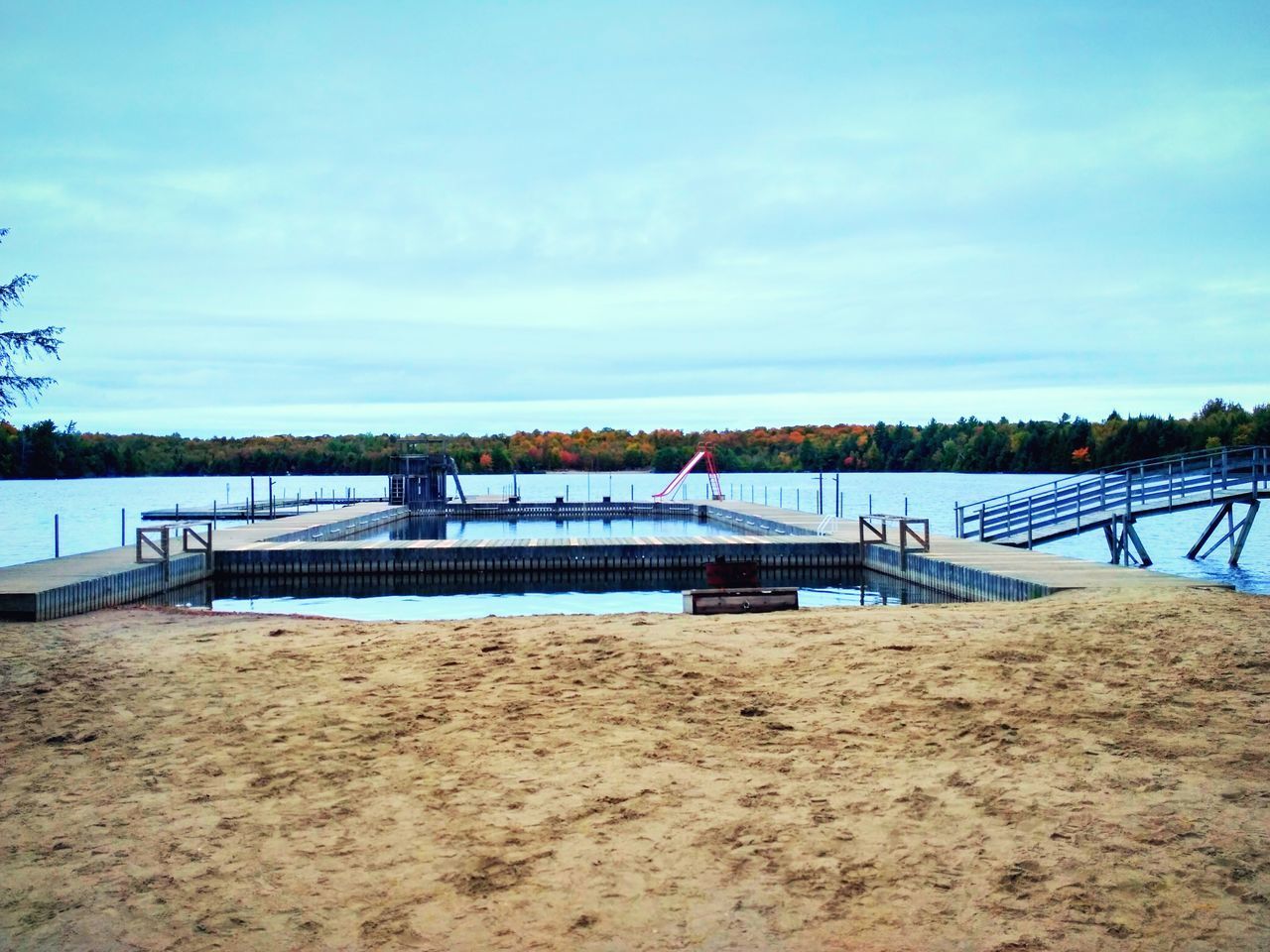 VIEW OF BEACH AGAINST SKY