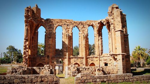 Old ruins against sky