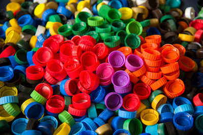 Full frame shot of multi colored candies for sale