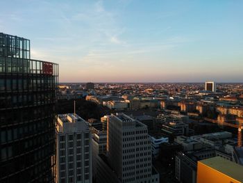 Cityscape against sky