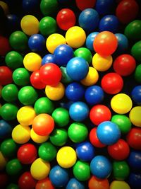 Full frame shot of multi colored pencils