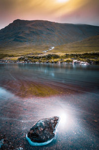 A river in the scottish highlands