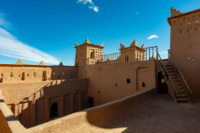 View of old ruins against sky