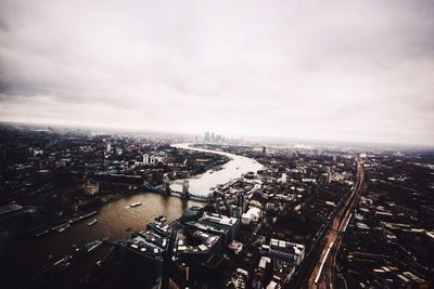 Aerial view of cityscape