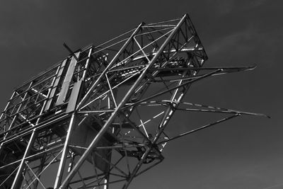 Low angle view of structure against sky