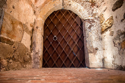 Entrance of old building