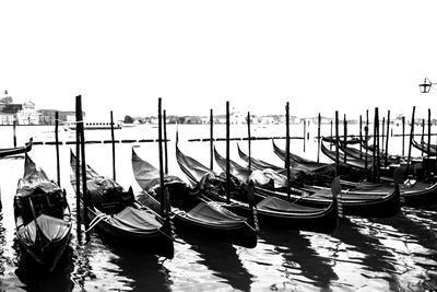 Boats in river